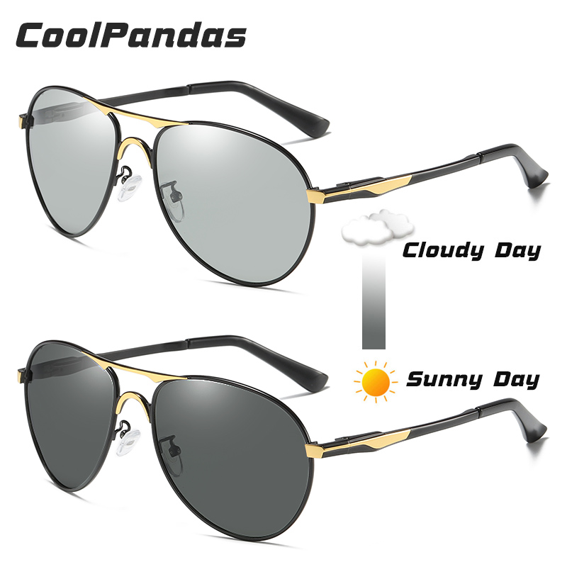 Aviation Photochromic Polarize - Sunglasses Aviator Polarized recension och pris