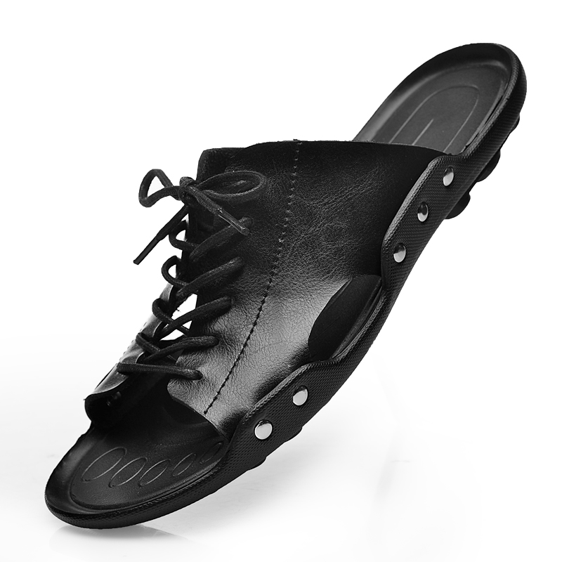 Summer Tide Mens Slippers Brit - Flip Flop Leather Men recension och pris