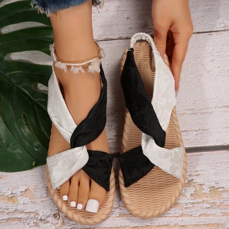 Women's Slip on Flat Sandals F - Espadrille Slip On recension och pris