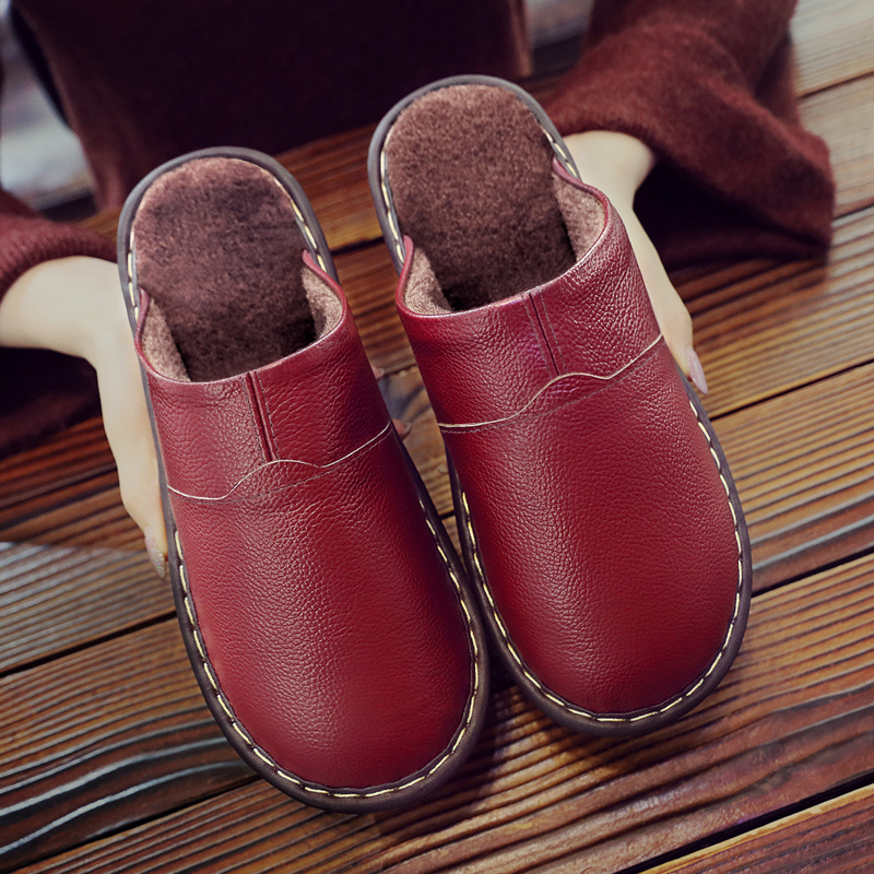 Brand Home Leather Slippers Me - Flip Flop Leather Men recension och pris