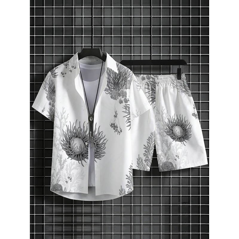 Men's Floral Hawaiian Shirt &  - Resort Shirt Floral recension och pris