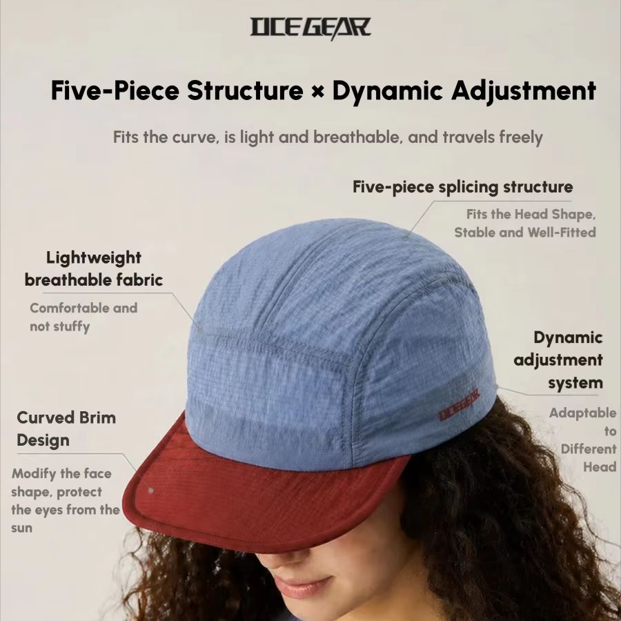 30g Ultralight 5 Panel Hiking  - Packable Hat Nylon recension och pris