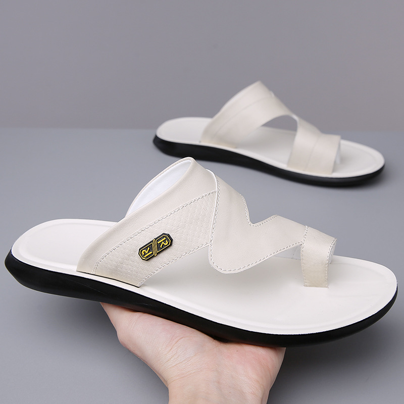 Men's 2026 New Leather Sandals - Flip Flop Leather Men recension och pris