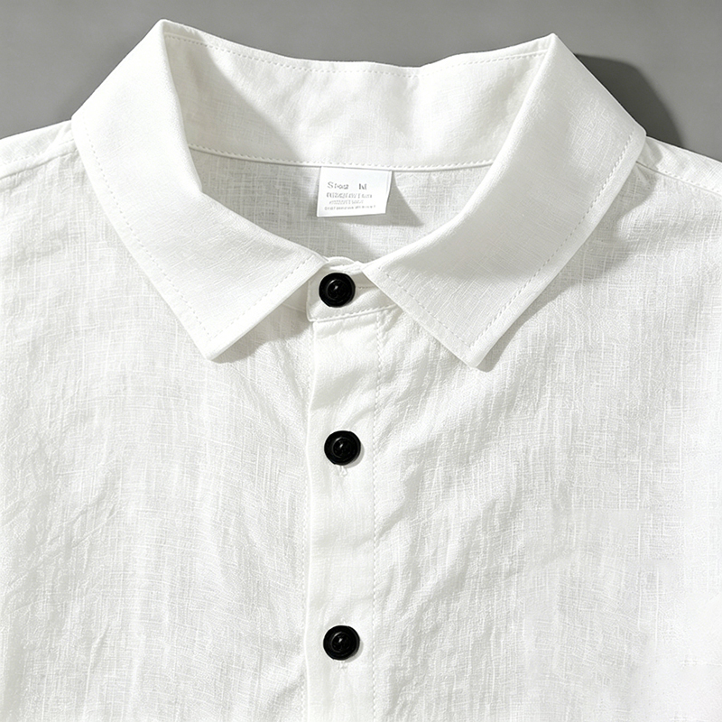 Men Linen Two Piece Outfit Sho - Linen Shirt Breathable recension och pris