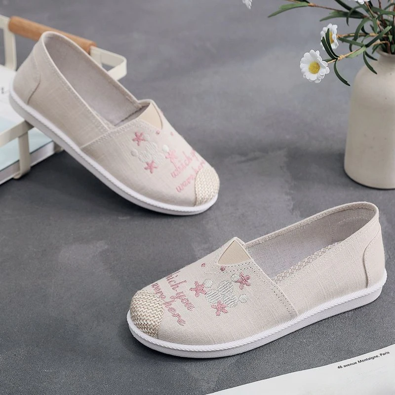 Kawaii Slip on Round Toe Cute  - Espadrille Slip On recension och pris
