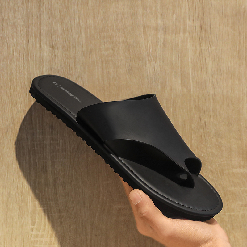 High Quality Mens Slippers Fas - Flip Flop Leather Men recension och pris