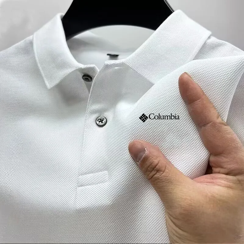 Men'sSummerShort-SleeveSolidCo - Polo Shirt Pique recension och pris