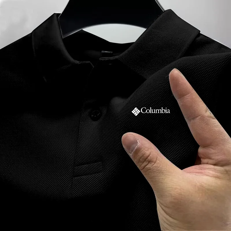 Men'sSummerShort-SleeveSolidCo - Polo Shirt Pique recension och pris
