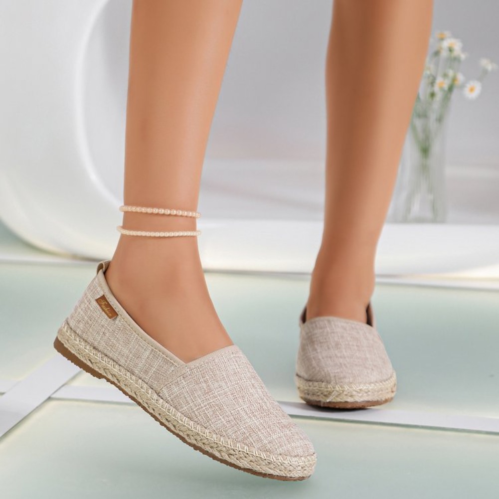 2026 Summer Comfortable Canvas - Espadrille Slip On recension och pris