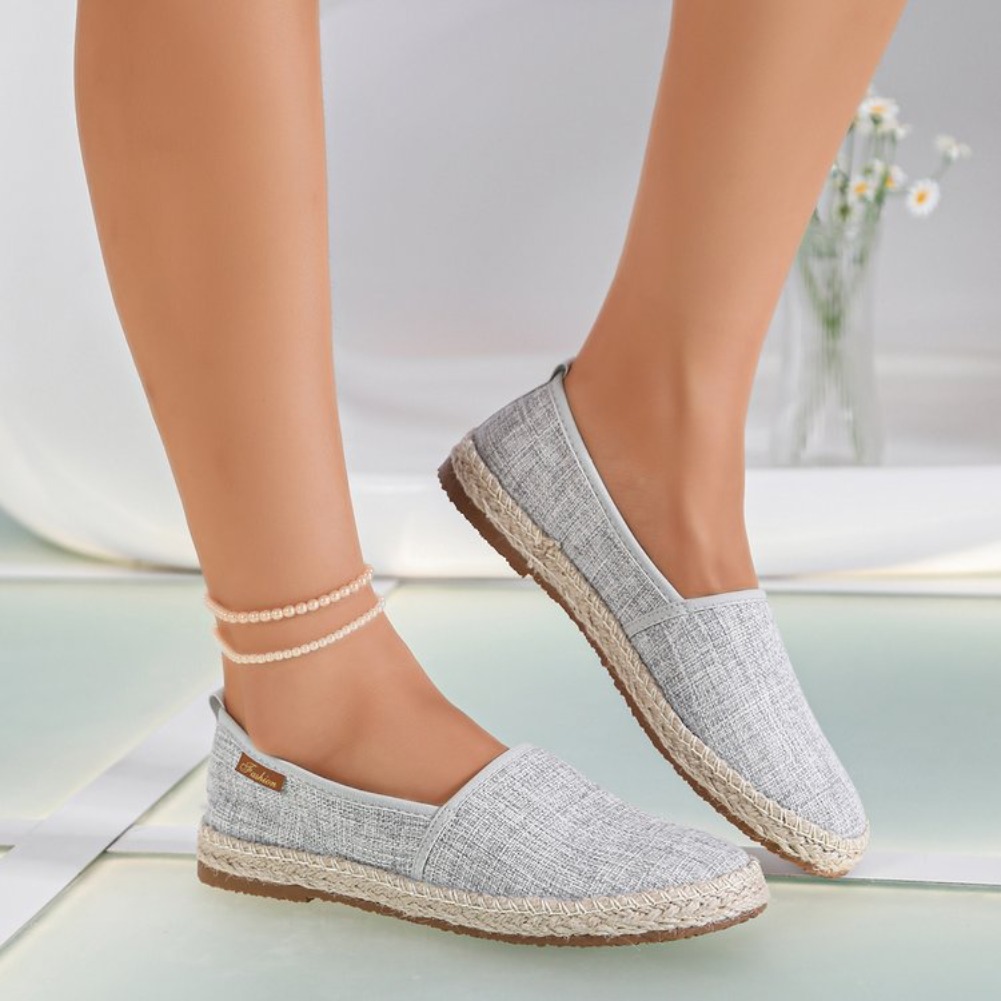 2026 Summer Comfortable Canvas - Espadrille Slip On recension och pris
