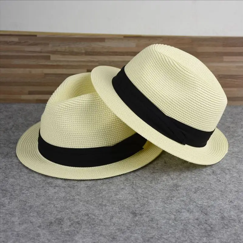 New Big Size Narrow Brim 4cm S - Bucket Hat Straw recension och pris