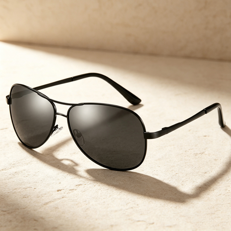 Classic Pilot Polarized Sungla - Sunglasses Aviator Polarized recension och pris