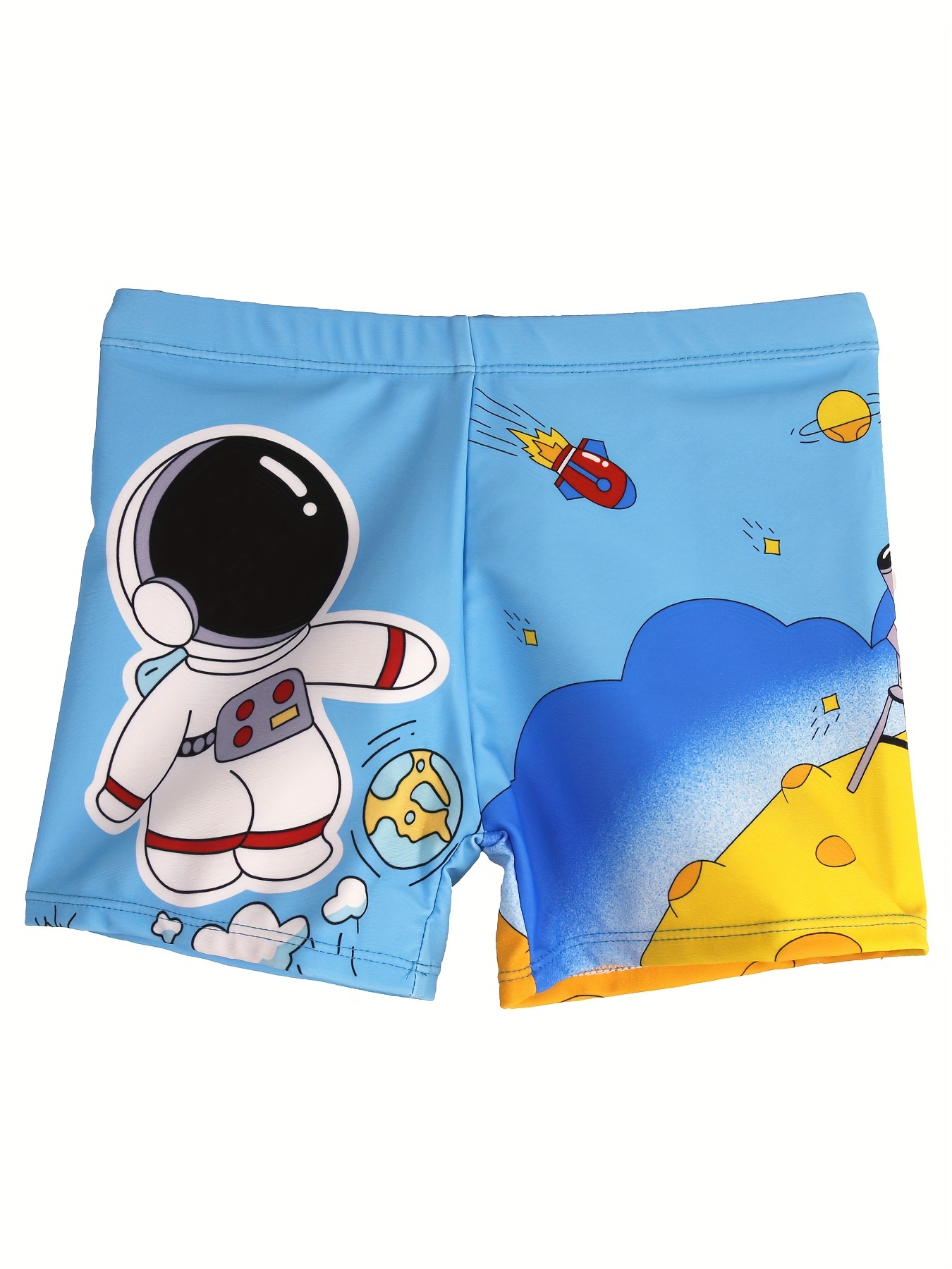 Cartoon Astronaut Pattern Quic - Swim Trunk Quick Dry recension och pris
