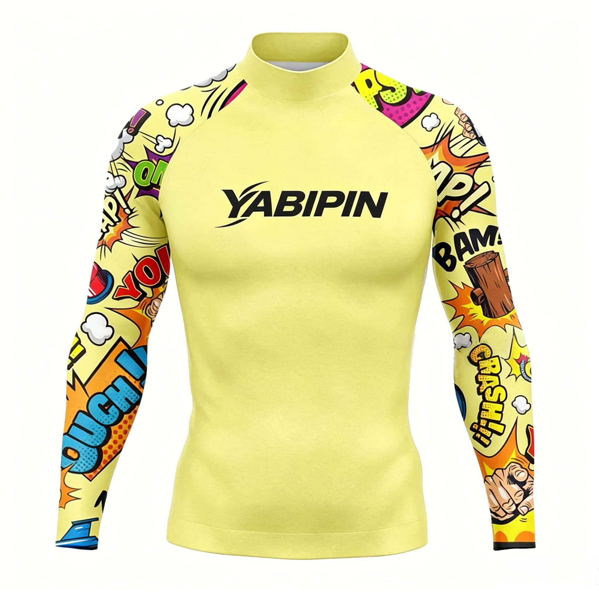 Men's Summer Surf Rash Guard S - Shirt Camp Collar recension och pris