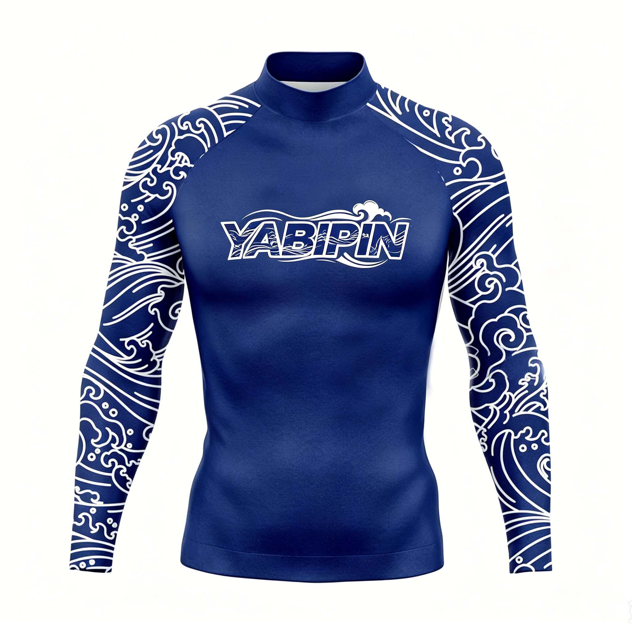 Men's Summer Surf Rash Guard S - Shirt Camp Collar recension och pris