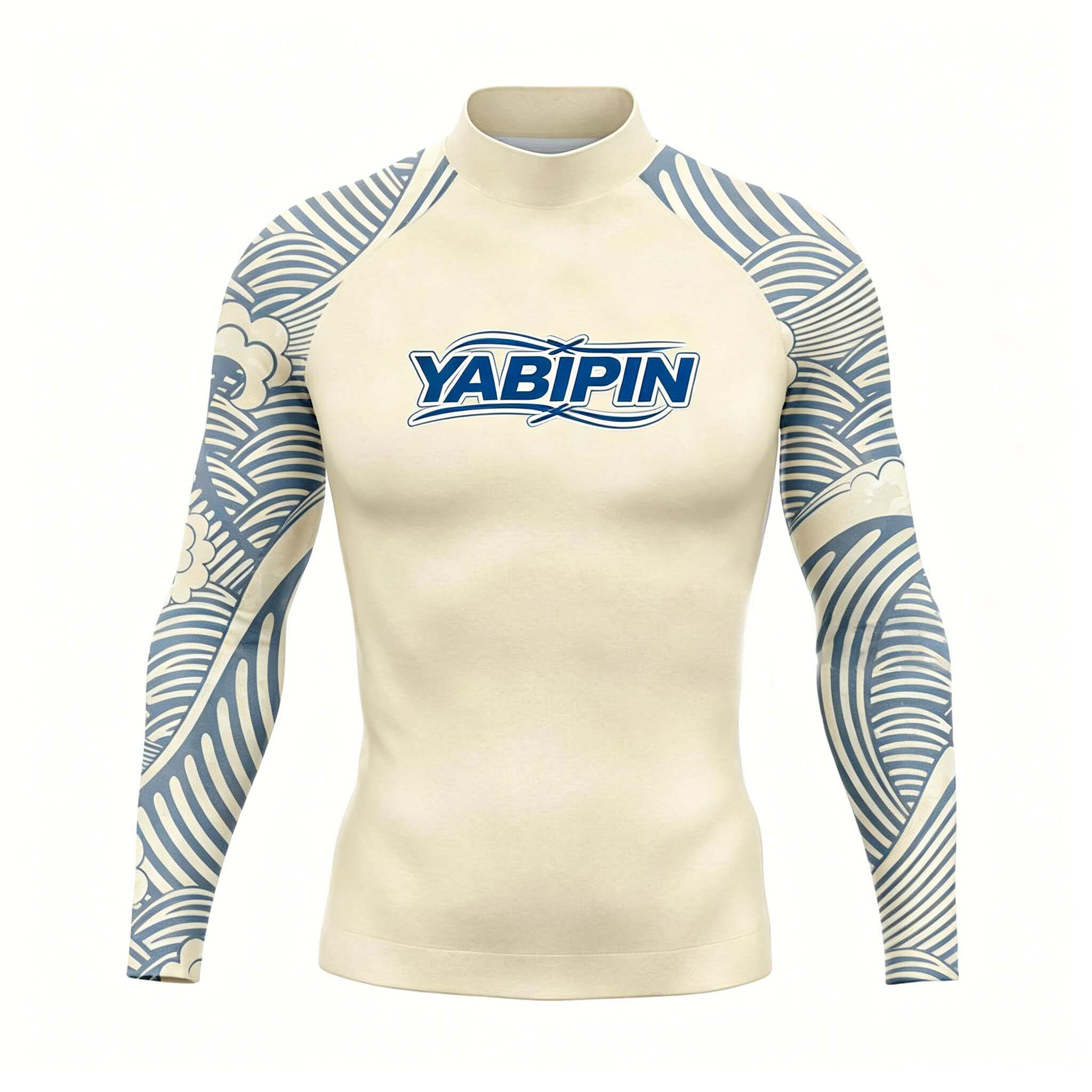 Men's Summer Surf Rash Guard S - Shirt Camp Collar recension och pris