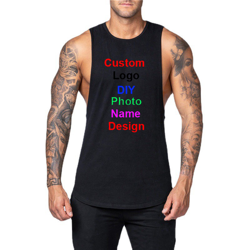 DIY Customized Logo Brand Gym  - Tank Top Muscle recension och pris