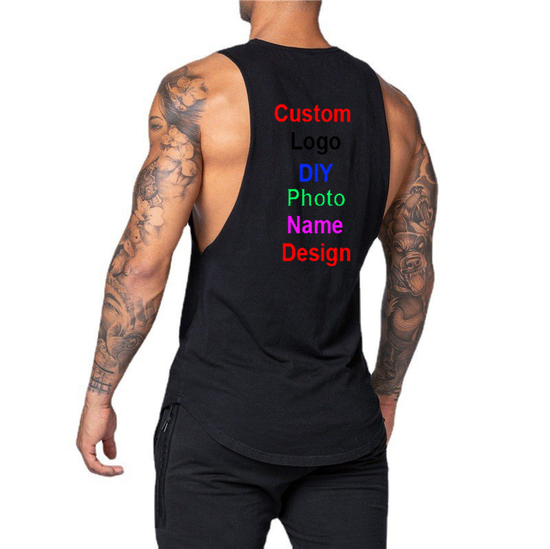 DIY Customized Logo Brand Gym  - Tank Top Muscle recension och pris