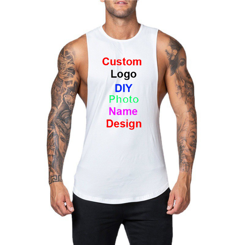 DIY Customized Logo Brand Gym  - Tank Top Muscle recension och pris