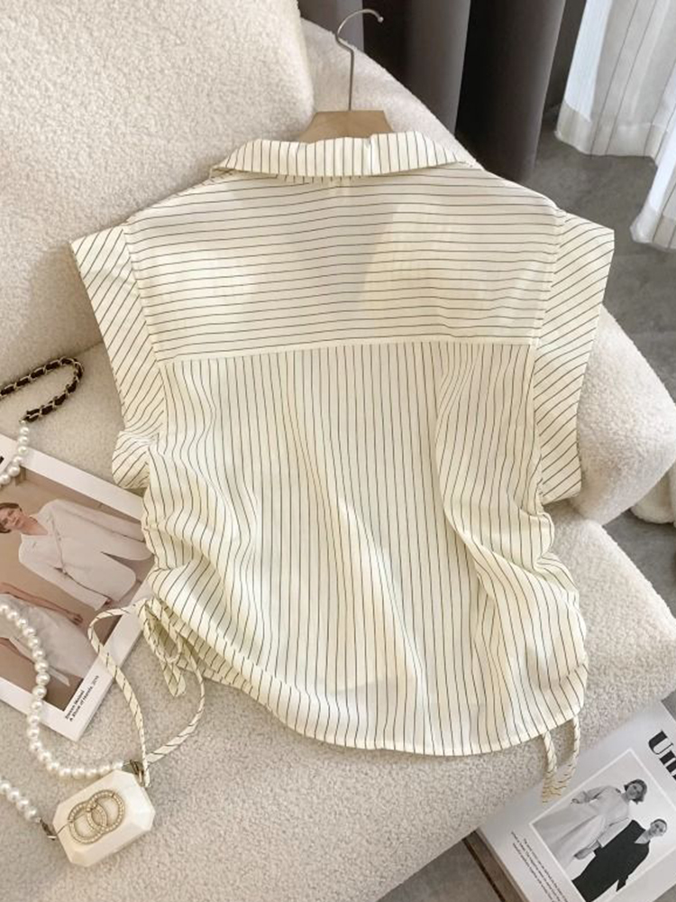 Jmprs Striped Letter Shirt Wom - Shirt Camp Collar recension och pris