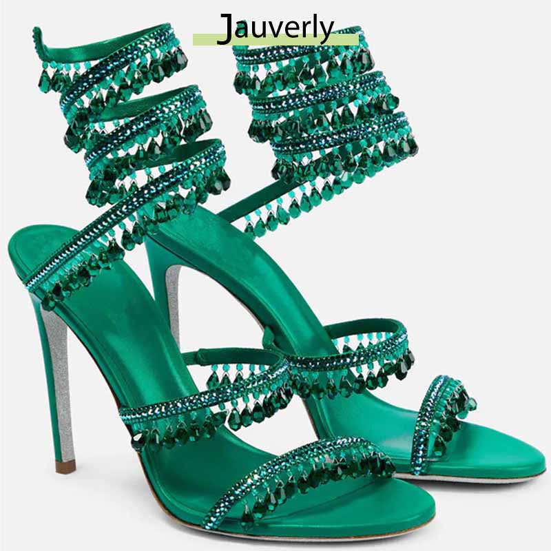 2026 Women's High Heels New Rh - Casual Sandal Leather recension och pris