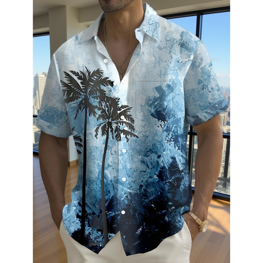 Minimal Ink Texture Lapel Reso - Resort Shirt Floral recension och pris