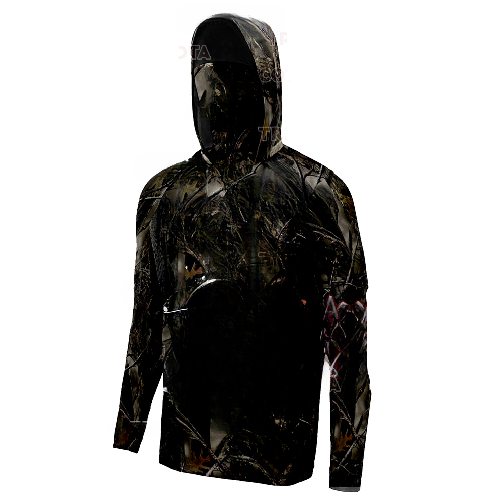 Wood Bark Camo Bass Graphic Me - Tee Graphic Print recension och pris