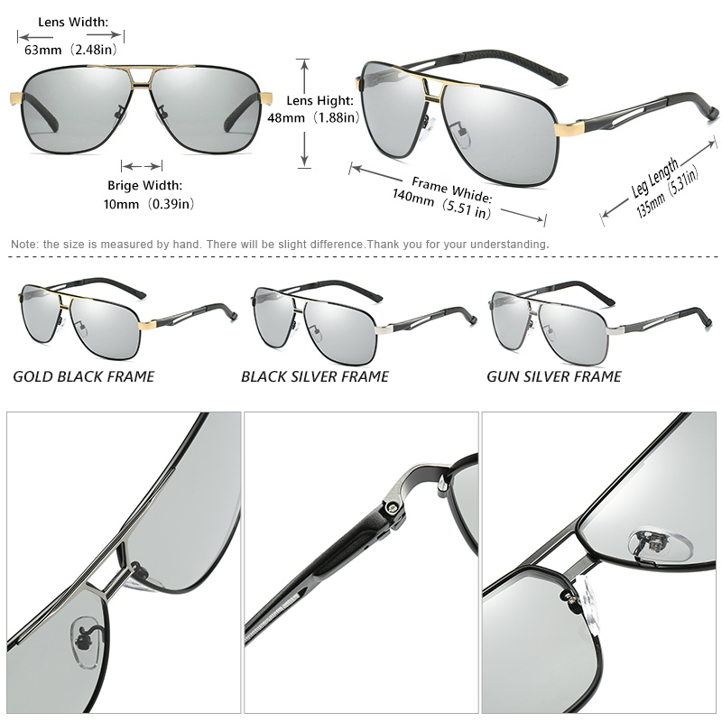 Top Brand Vintage Aviation Sun - Sunglasses Aviator Polarized recension och pris