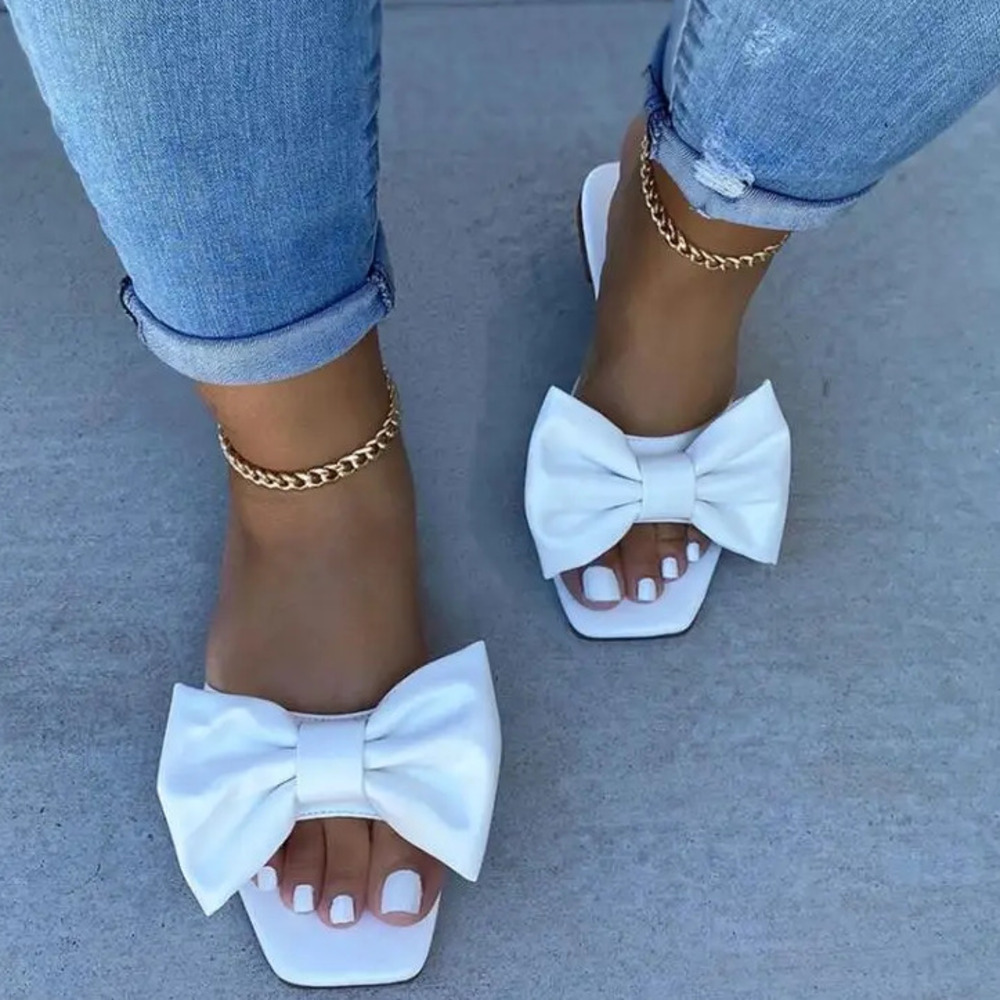2026 Women‘s Home Slippers Sum - Casual Sandal Leather recension och pris