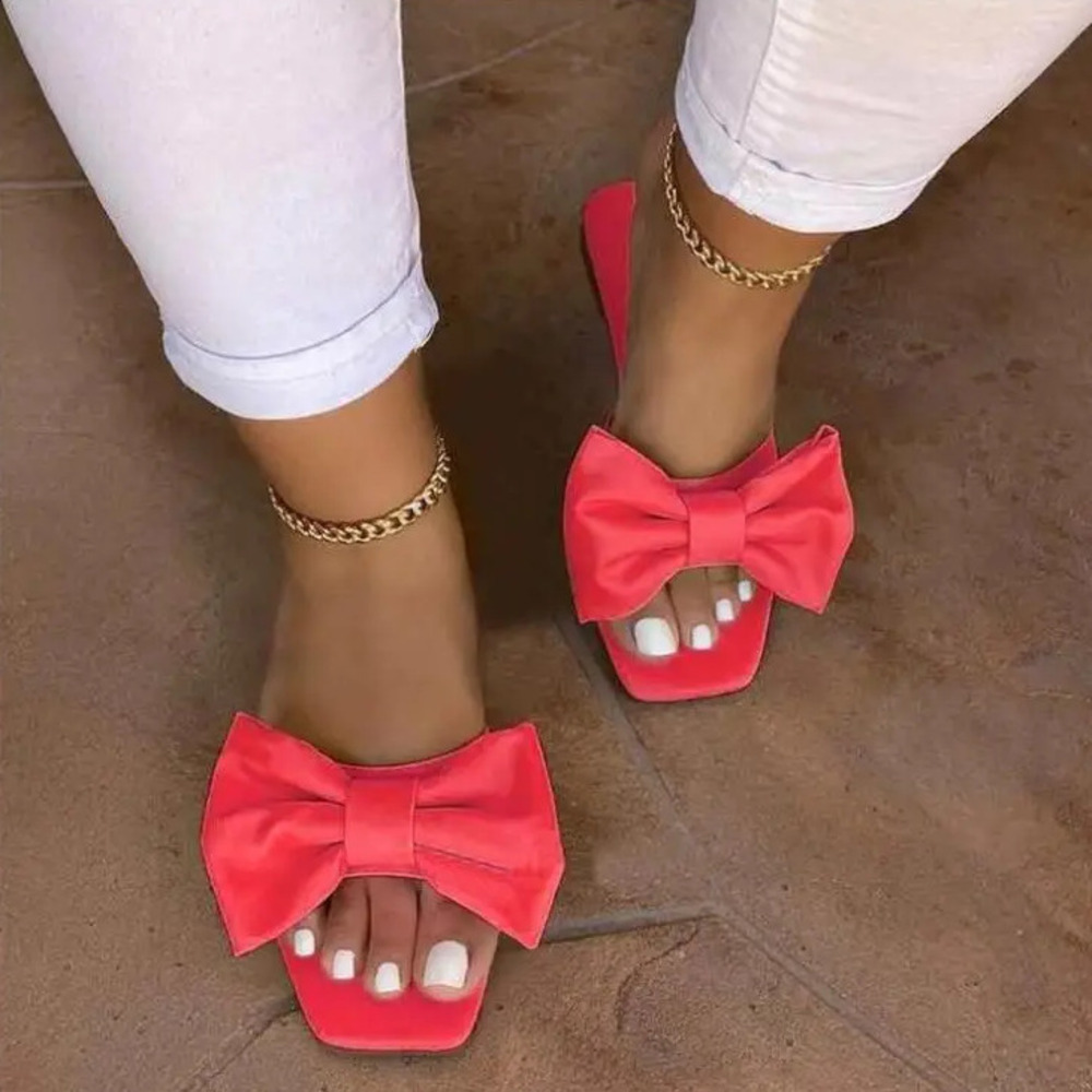 2026 Women‘s Home Slippers Sum - Casual Sandal Leather recension och pris