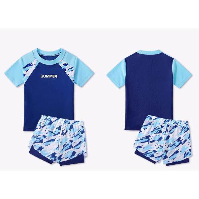 2026 New Boys Two Piece Swimsu - Swim Trunk Quick Dry recension och pris