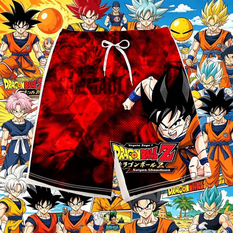 2026 Trendy Dragon Ball Printe - Swim Trunk Quick Dry recension och pris
