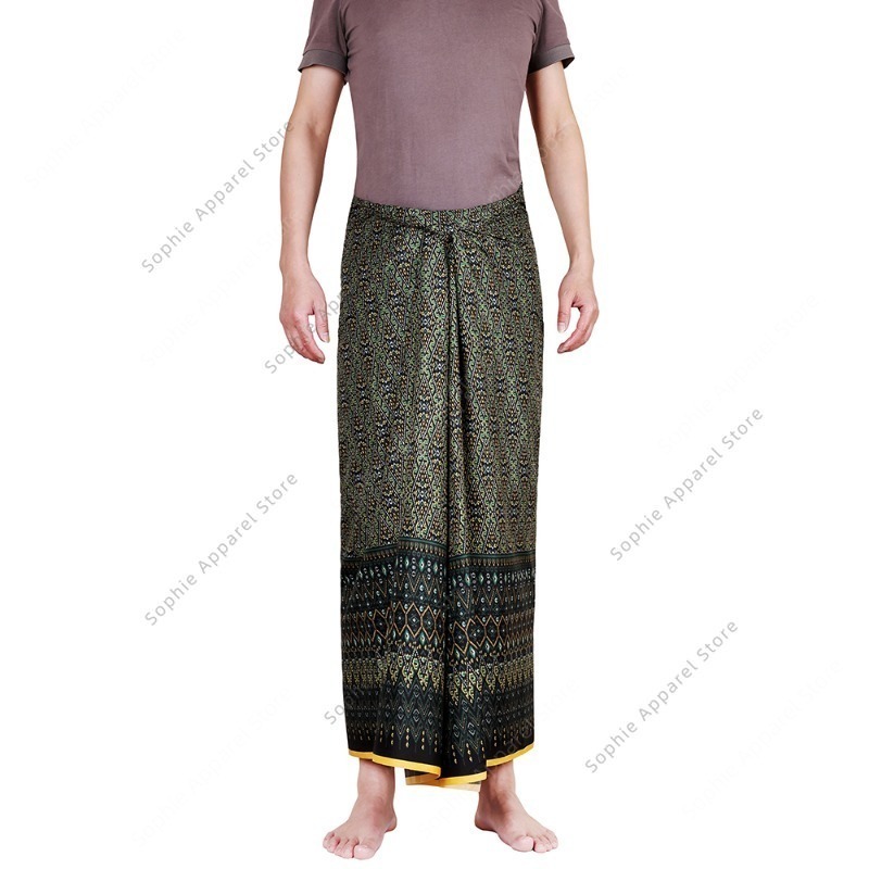 Batik Sarong Skirt for Beach W - Sarong Men Wrap recension och pris