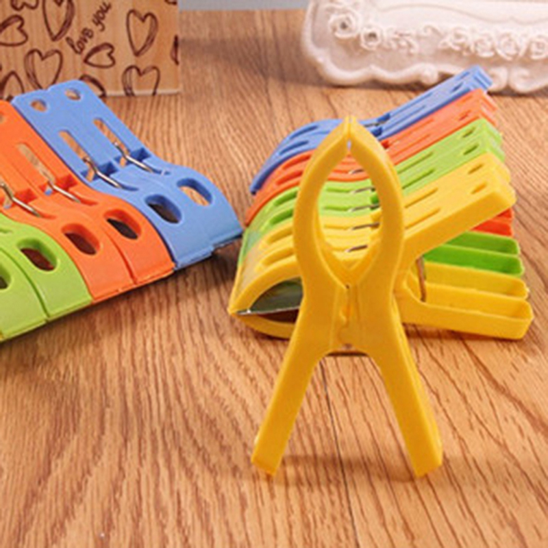 8ps/set Hanger Clips Large Pla - Beach Towel Large recension och pris
