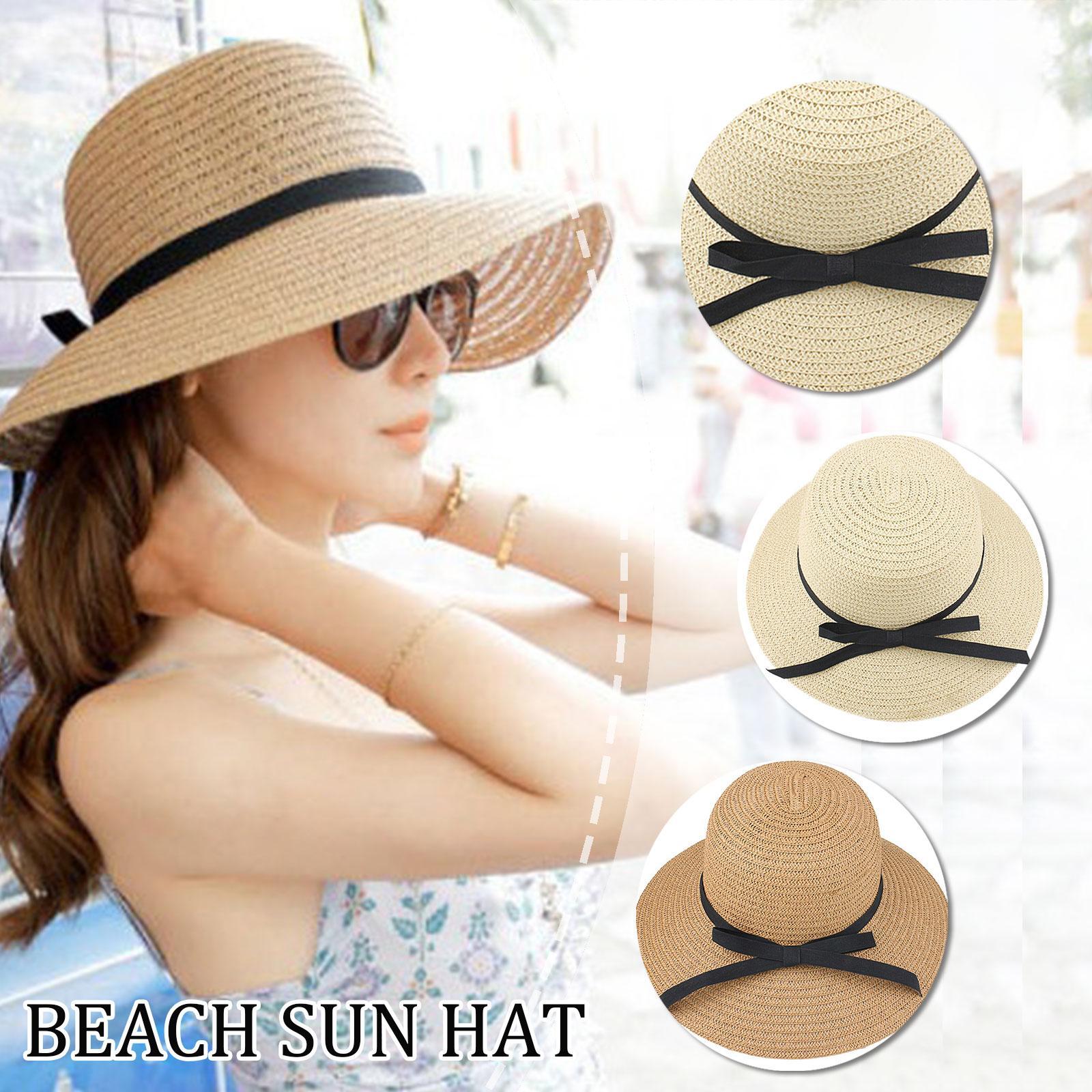 Summer Straw Hat Big Wide Brim - Bucket Hat Straw recension och pris