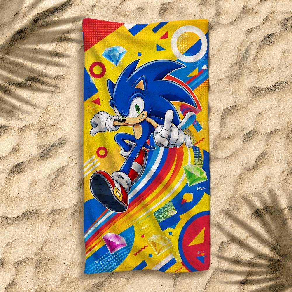 Character Sonic the Hedgehog T - Beach Towel Large recension och pris