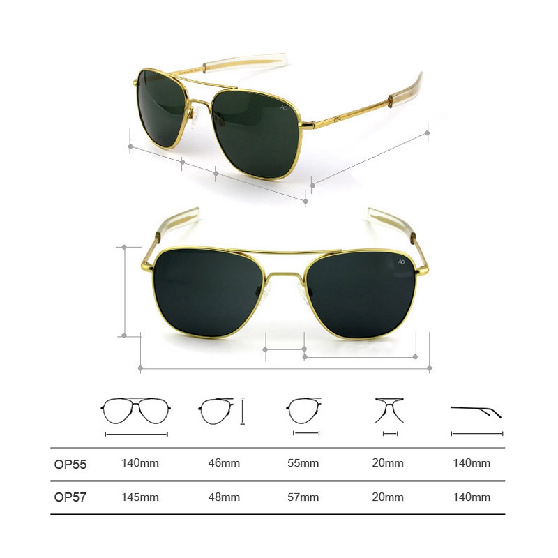 AO Sunglasses Polarized Lens M - Sunglasses Aviator Polarized recension och pris