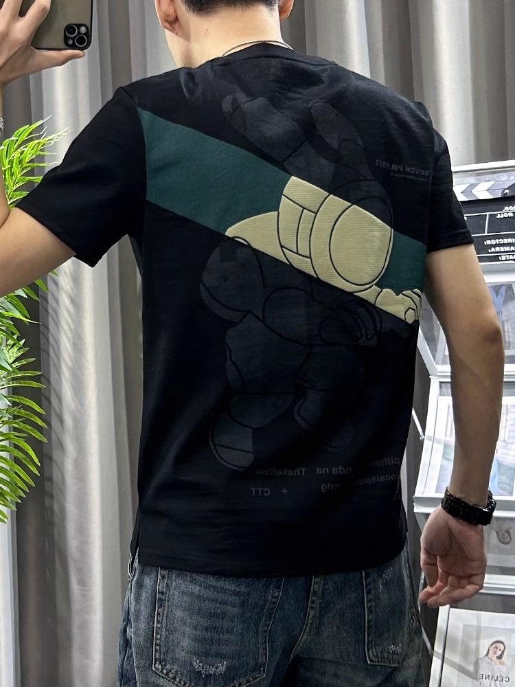 Male Tees Shirts White Linen T - Short Linen Drawstring recension och pris