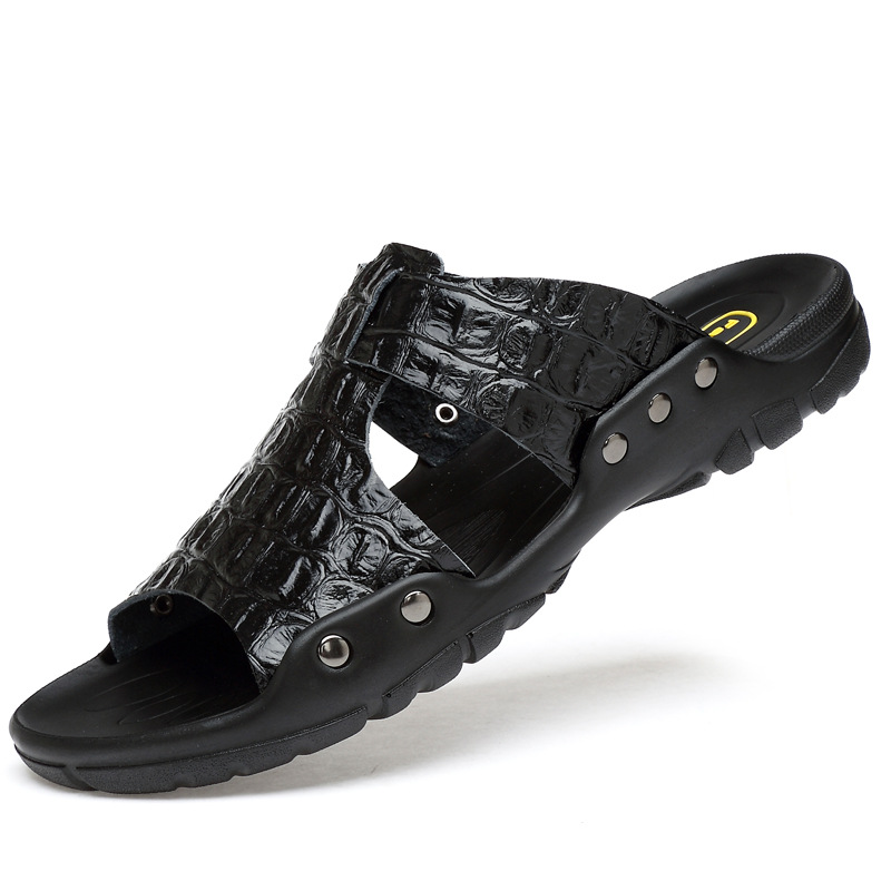 Leather Sandals Men's Comforta - Flip Flop Leather Men recension och pris