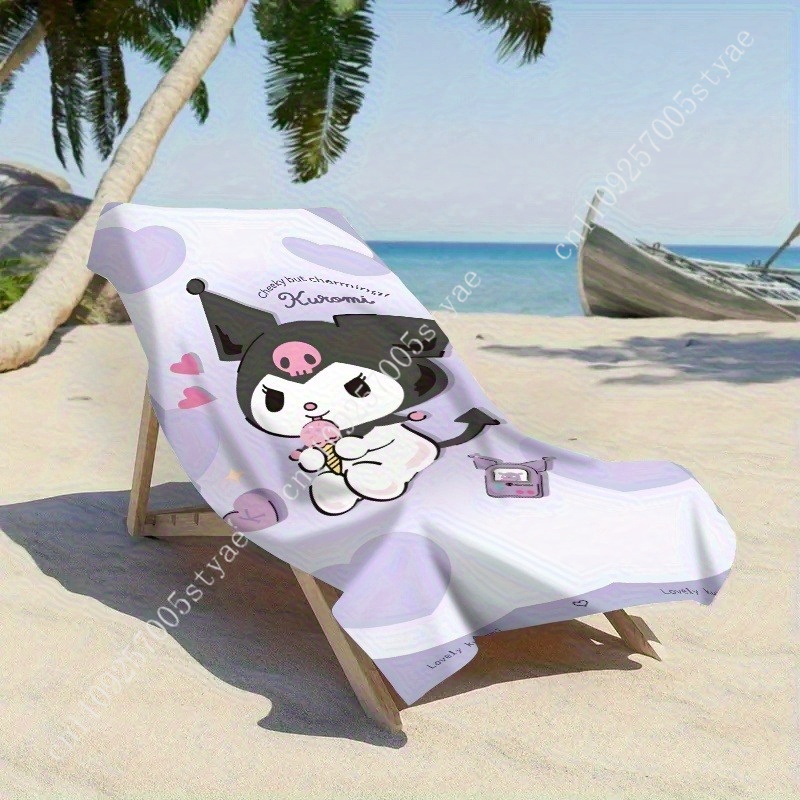 Kuromi Beach Towel A Playful a - Beach Towel Large recension och pris