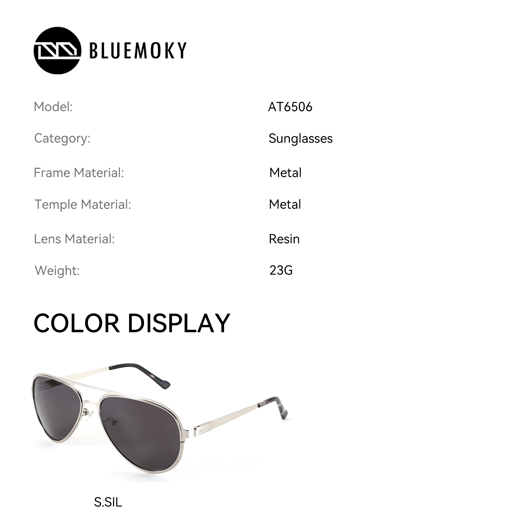 BLUEMOKY XL Size High Quilty M - Sunglasses Aviator Polarized recension och pris