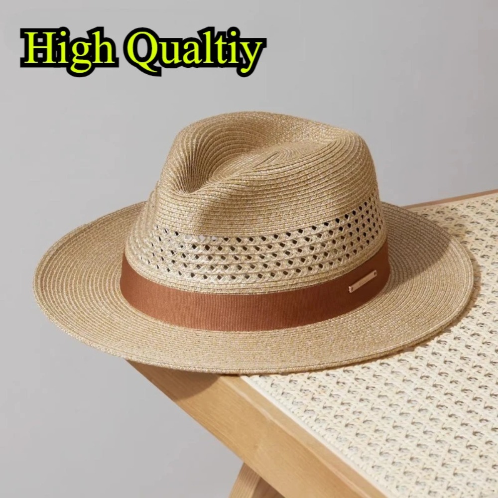 Big Size 60cm Panama Jazz Stra - Bucket Hat Straw recension och pris