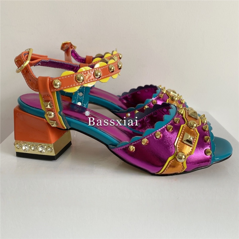 Luxury Rivet T-Strap Sandals W - Casual Sandal Leather recension och pris
