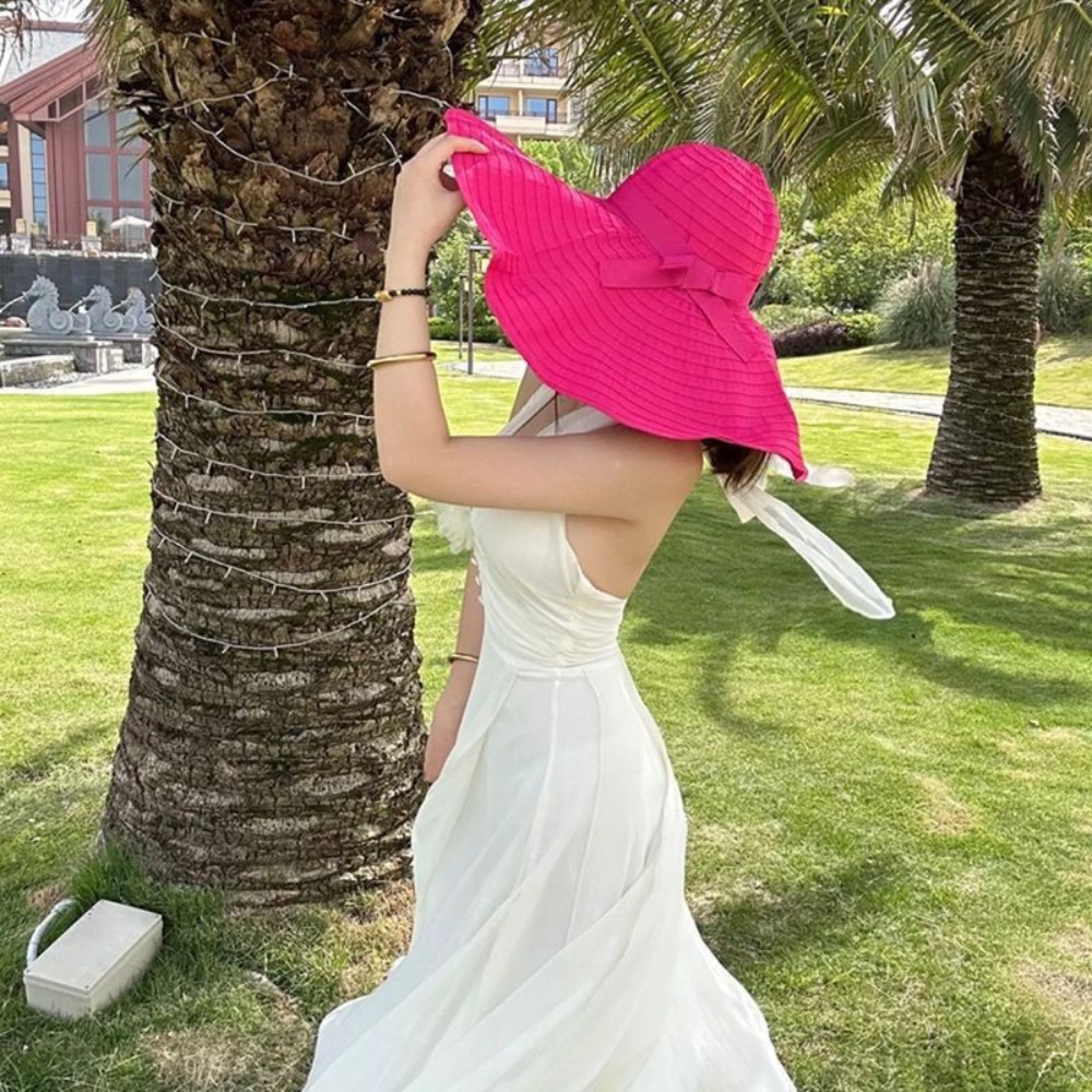 Packable Bowknot DIY Moldable  - Packable Hat Nylon recension och pris