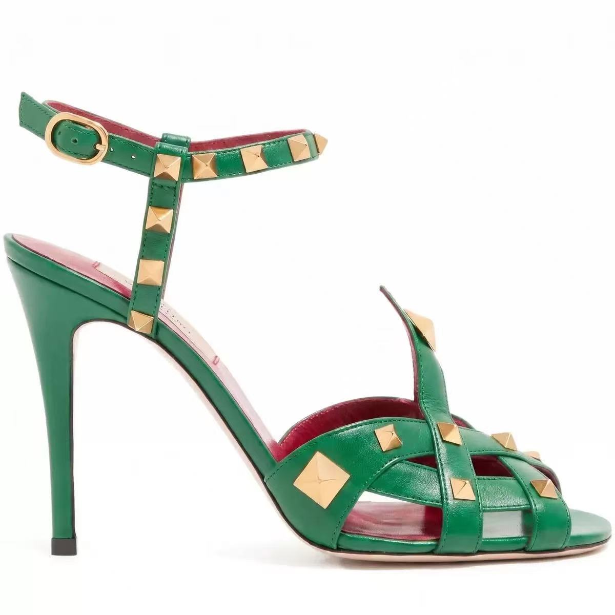 Women Roman Studded Sandals,10 - Casual Sandal Leather recension och pris
